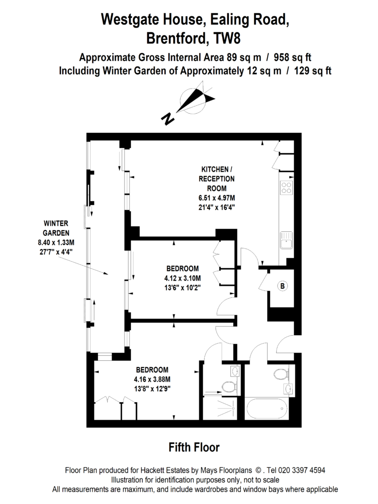 Floorplan for Westgate House, Ealing Road, Brentford, TW8 0GN